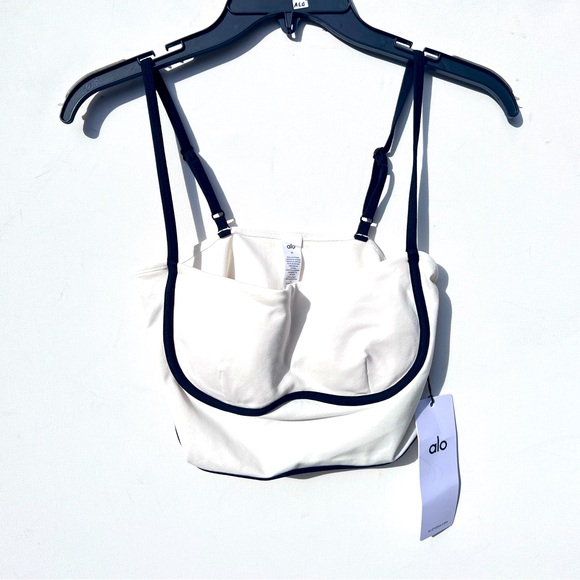 NWT ALO Yoga Airbrush Streamlined Bra Tank medium m - Picture 4 of 12